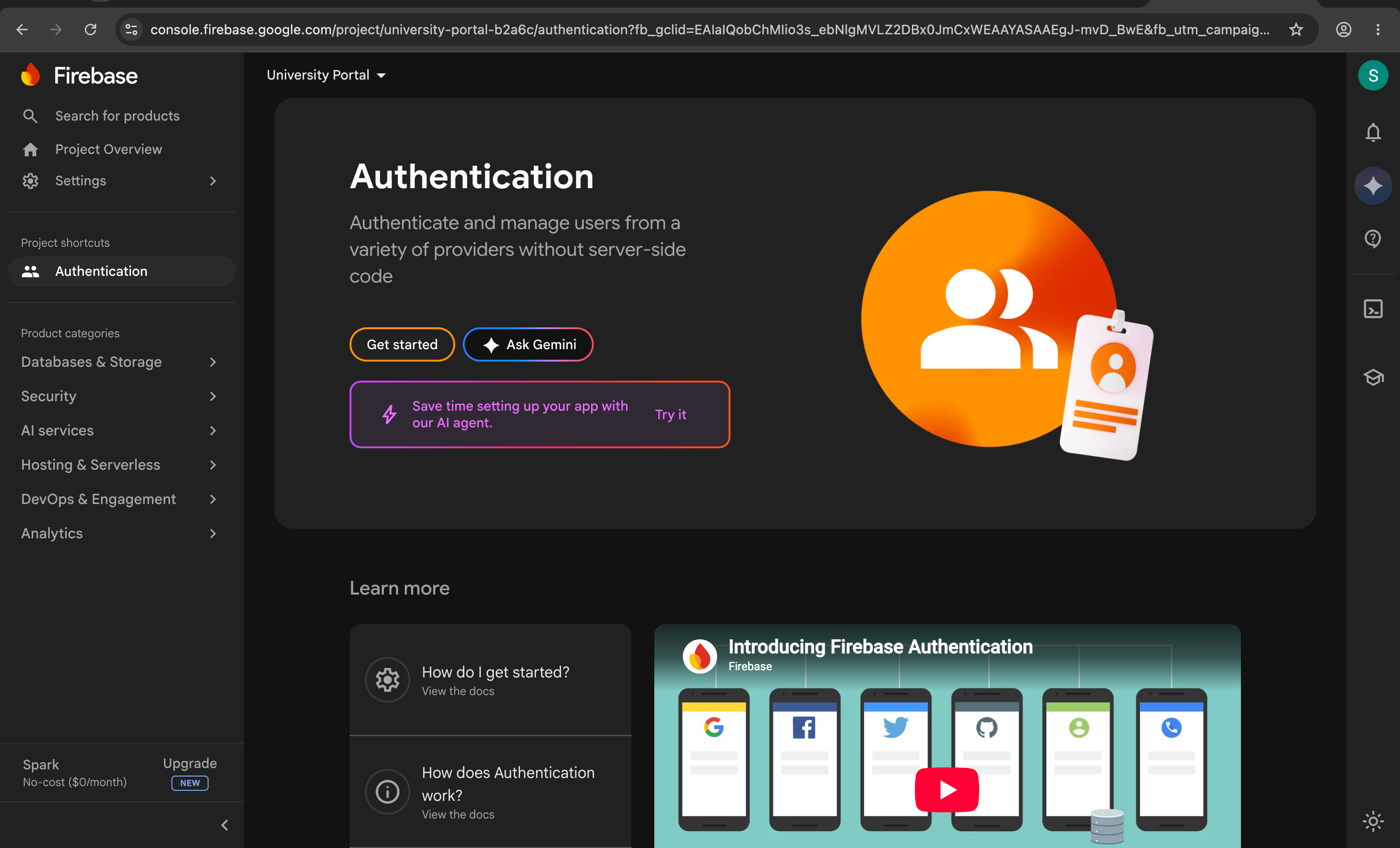 Firebase Authentication overview